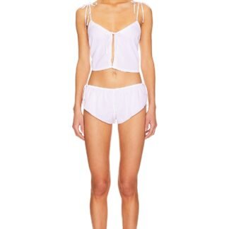 Ottilie Cropped Cami And Short Set