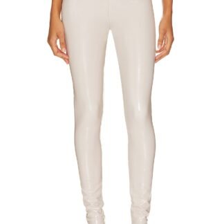 Faux Patent Leather Legging