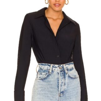 Classic Button Down Bodysuit