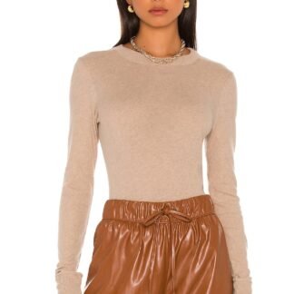 Cashmere Easy Cuffed Crew