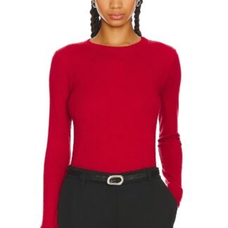 Cashmere Easy Cuffed Crew