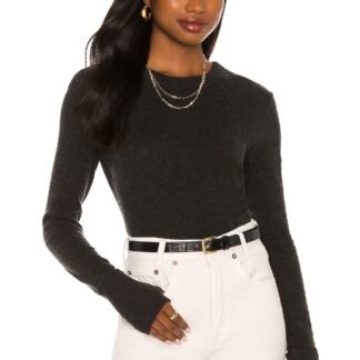 Cashmere Easy Cuffed Crew