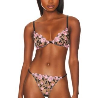 Roses And Thorns Demi Bra