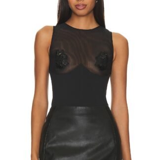 Embellished Cup Bodysuit