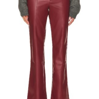 Uptown High Rise Faux Leather Pant