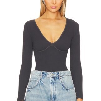 x Intimately FP Meg Seamless V-neck Bodysuit