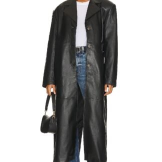 The Long Leather Coat