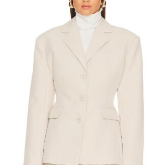 Recycled Twill S Curve Jacket