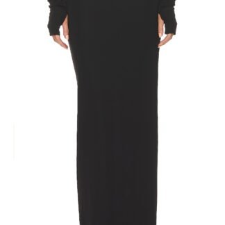 Matte Jersey Slim Skirt