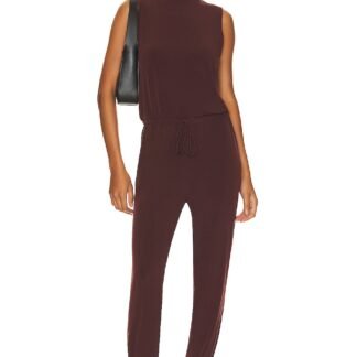 Sleeveless Turtleneck Jumpsuit