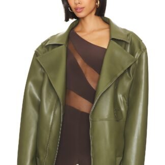 Oversized Moto Jacket