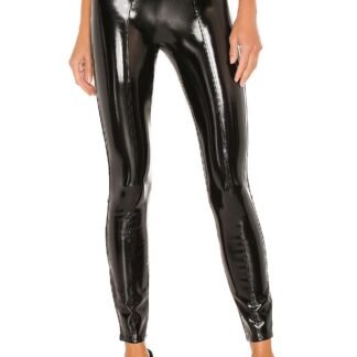 Faux Patent Leather Leggings
