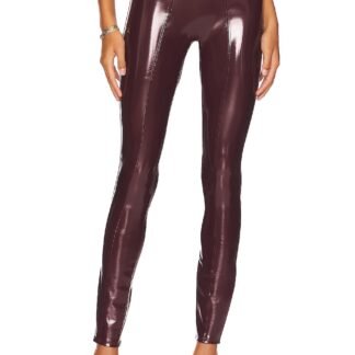 Faux Patent Leather Leggings