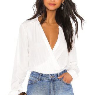 Presely Surplice Bodysuit