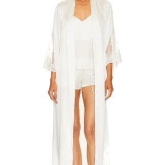 Silk Kiana Lace Robe